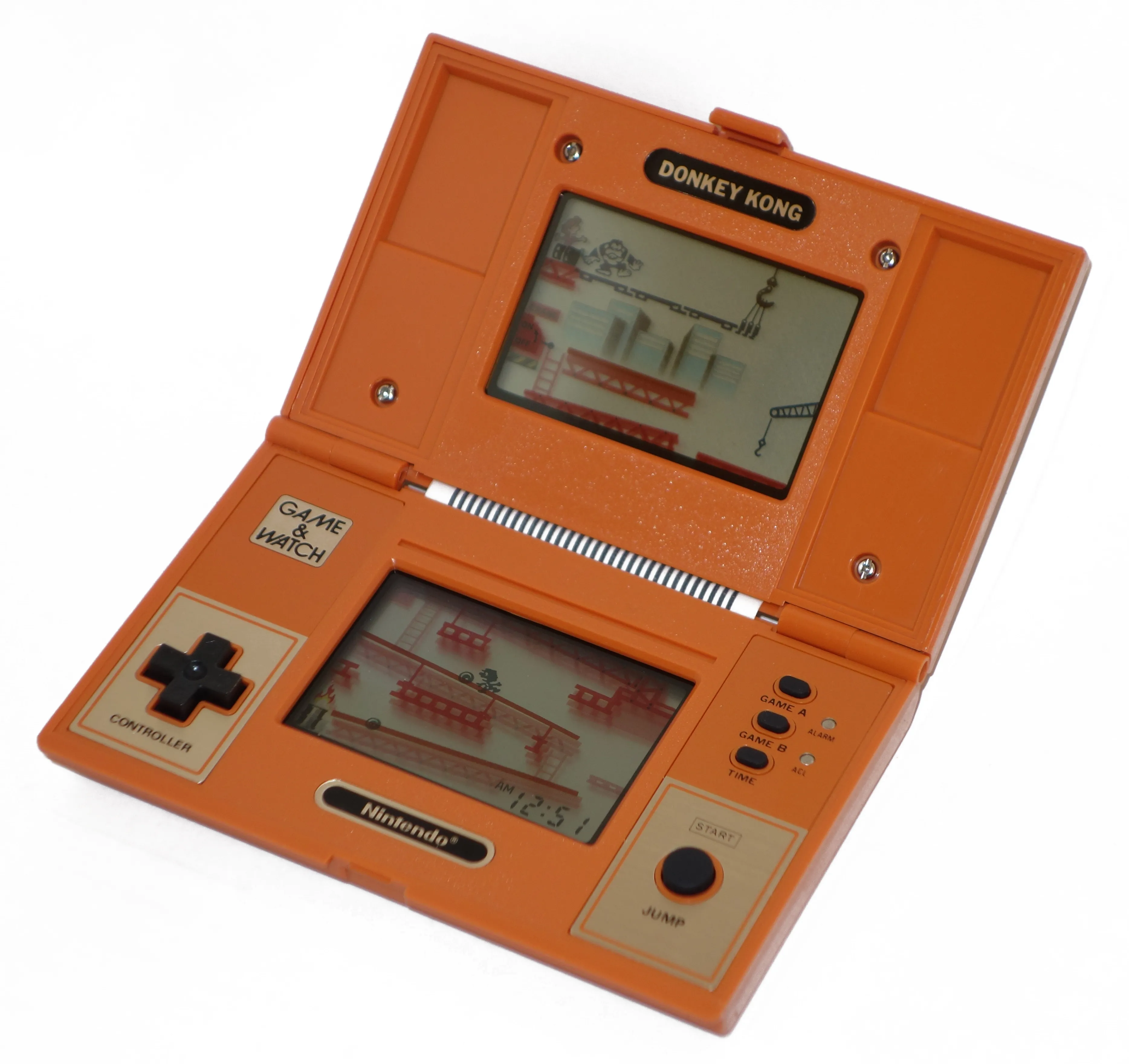 Máy chơi game cầm tay Nintendo Game &amp; Watch Donkey Kong với thiết kế D-pad