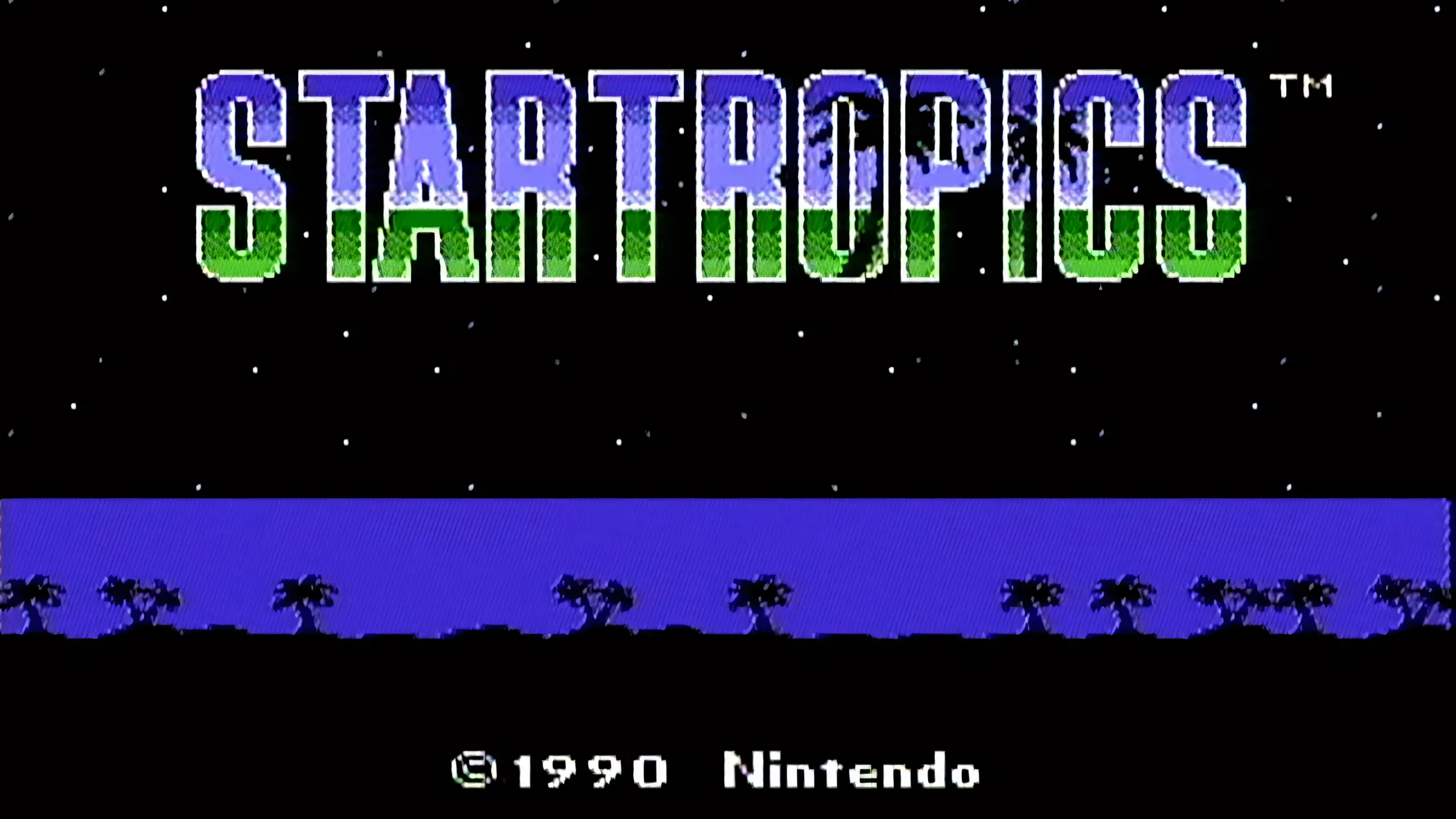 Mike Jones, nhân vật chính của StarTropics, đang khám phá một hầm ngục trong game NES.