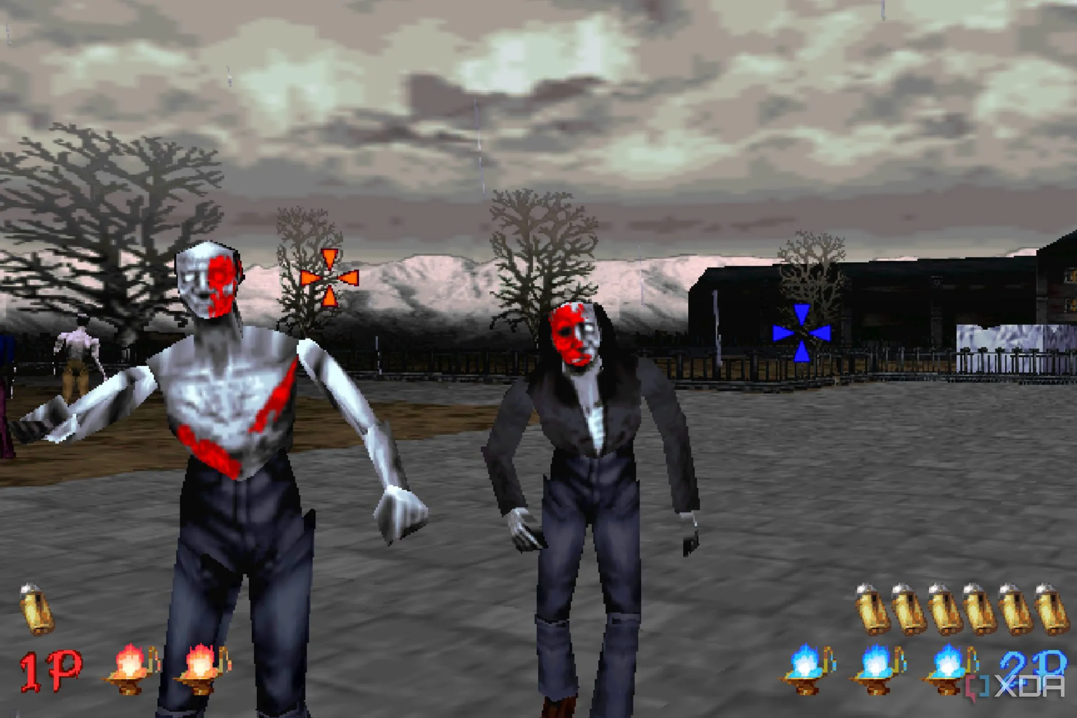 Mở đầu nhiệm vụ trong The House of the Dead, tựa game bắn zombie arcade nổi tiếng