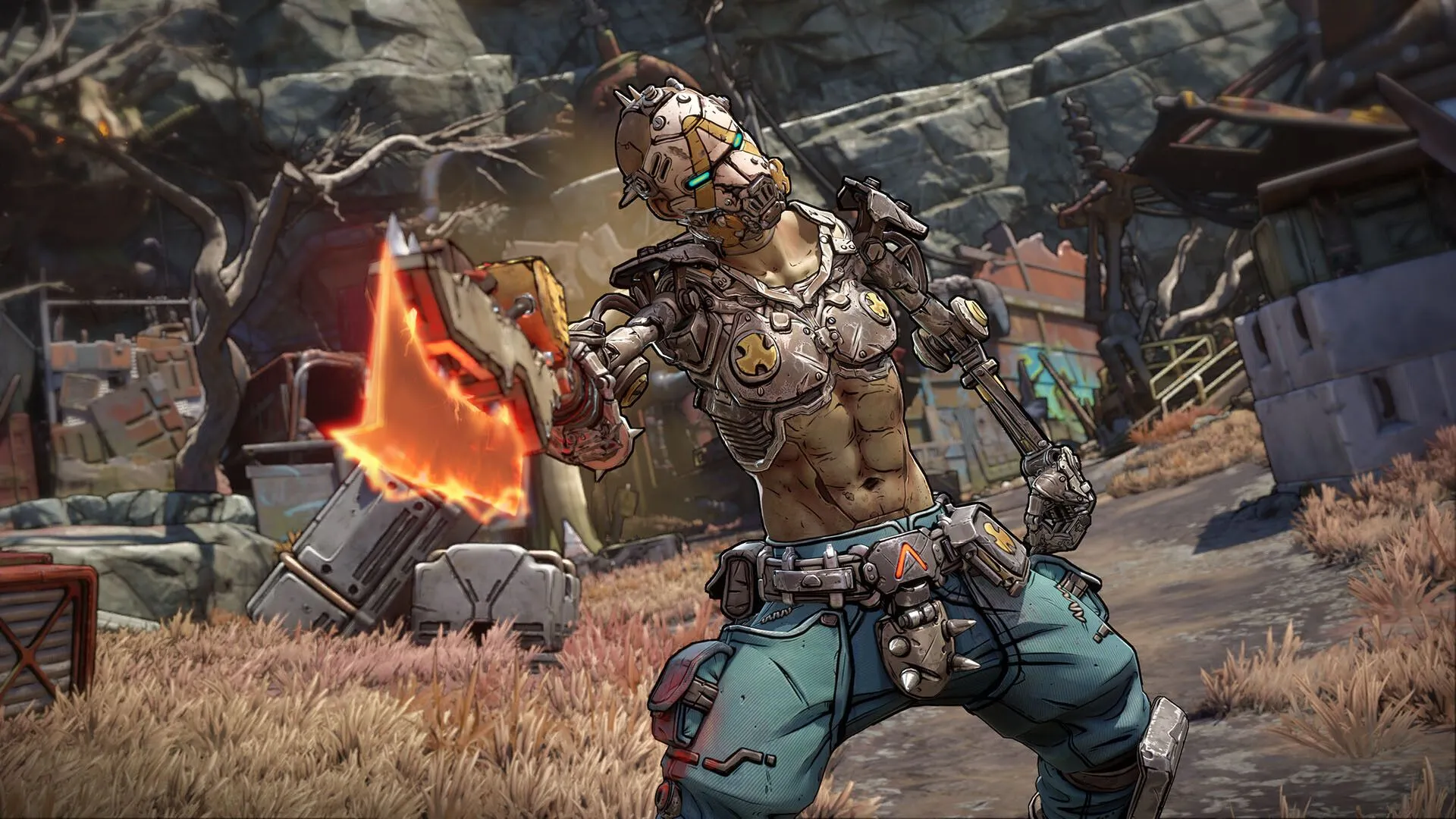 Một Vault Hunter mới trong Borderlands 4 đang hành động