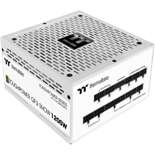 Nguồn Thermaltake Toughpower GF3 Snow Edition 1200W 80 Plus Gold, một lựa chọn PSU hiệu quả cho PC gaming cấu hình cao