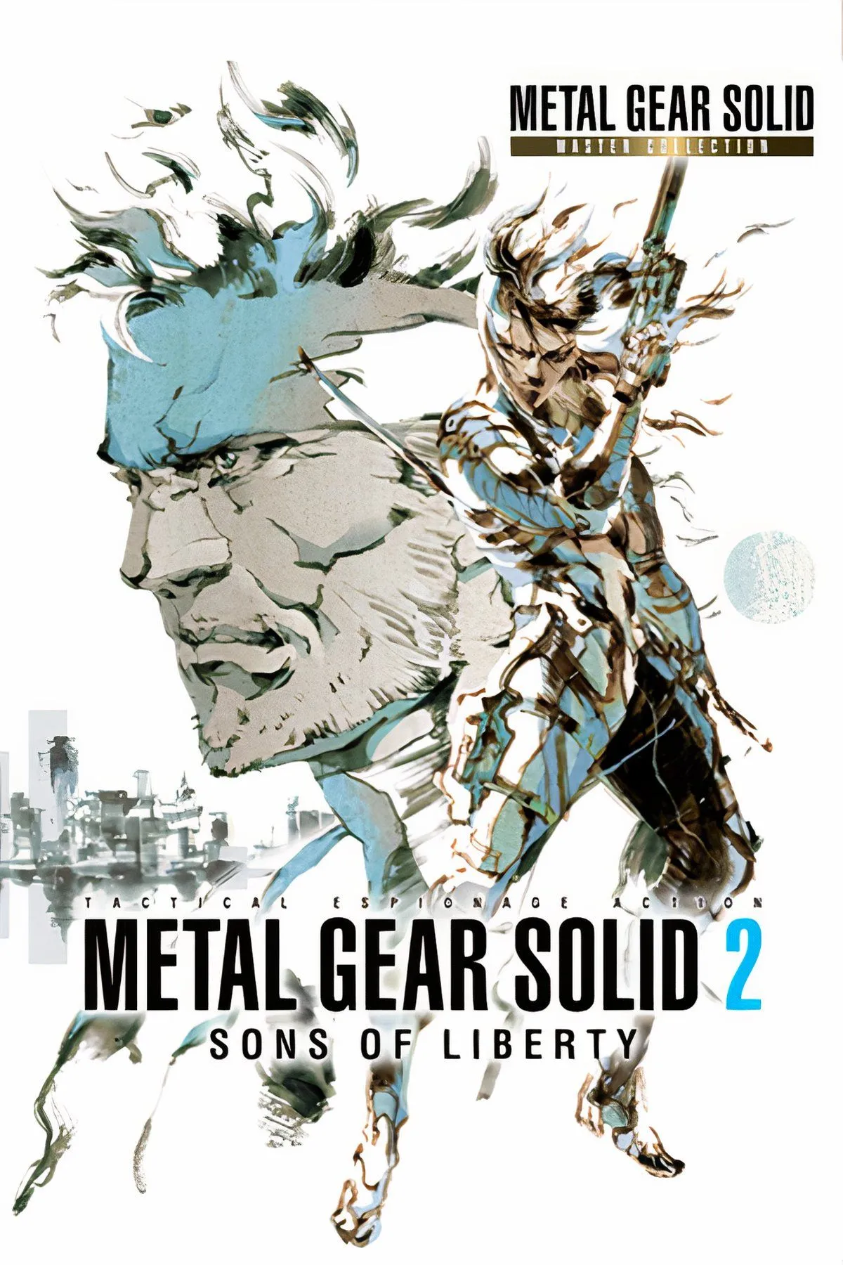 Nhân vật chính của Metal Gear Solid 2 trong một cảnh hành động