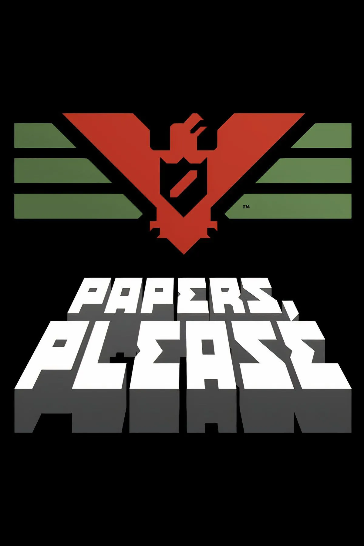 Nhân vật kiểm soát biên giới đang kiểm tra hộ chiếu và giấy tờ trong game Papers Please
