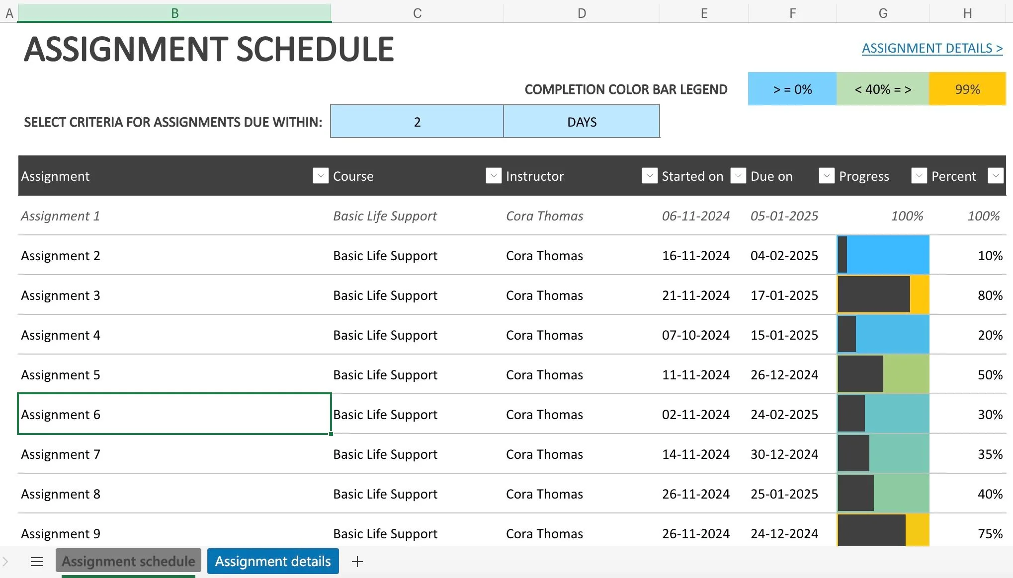 Nhiều bảng tính Excel lịch trình mở cùng lúc gây giảm hiệu suất