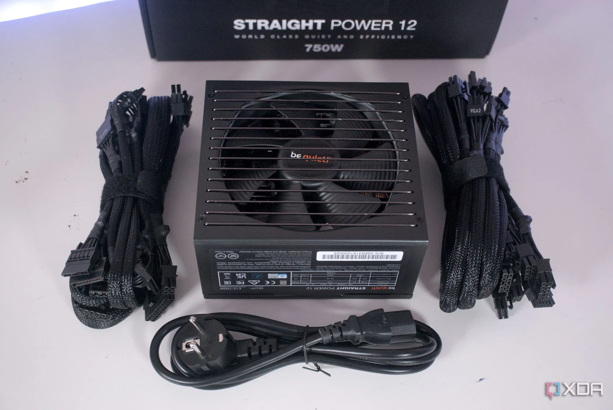 Nội dung hộp be quiet! Pure Power 12 M 850W