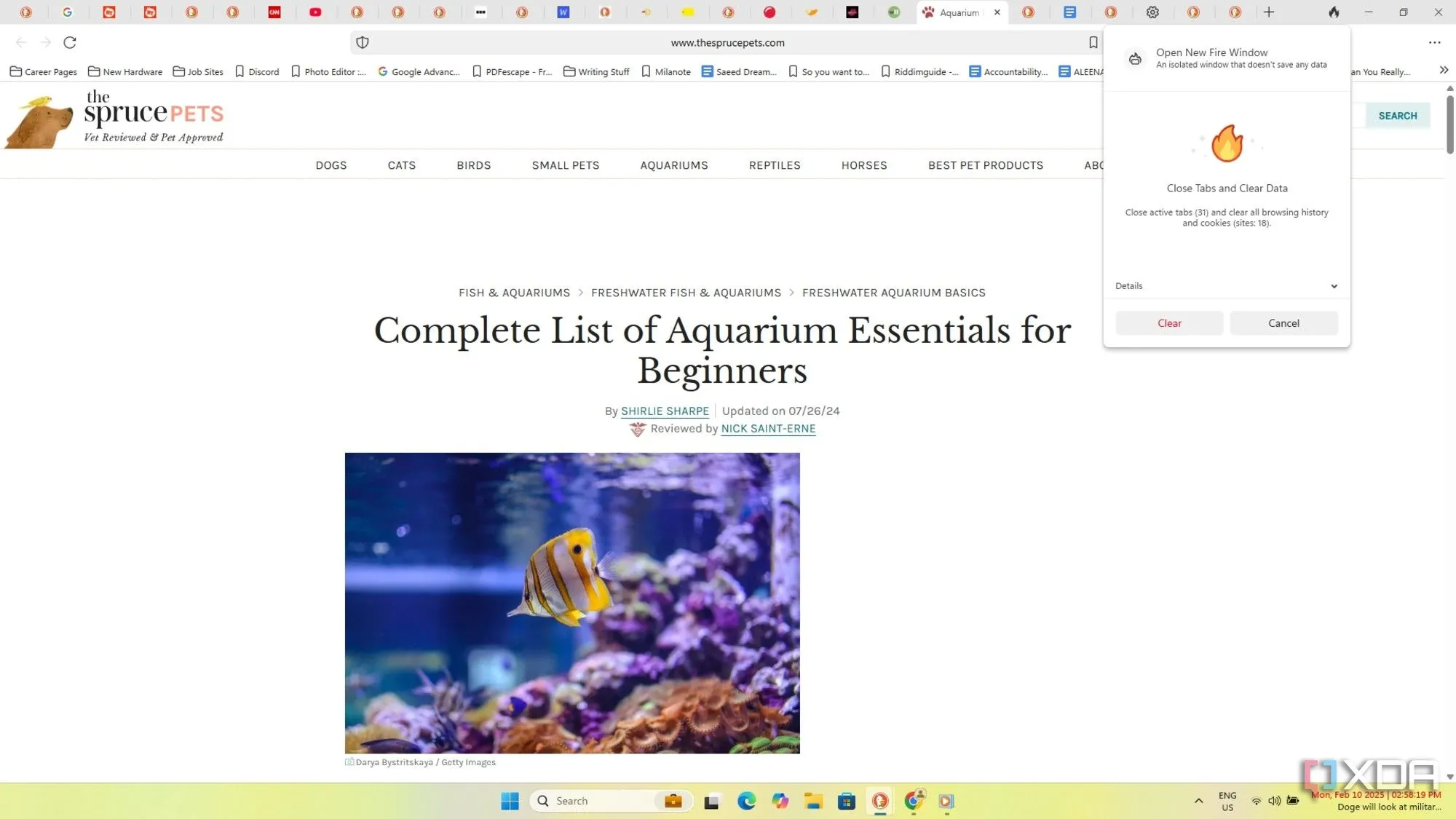 Nút Fire Button của DuckDuckGo giúp xóa nhanh dữ liệu duyệt web
