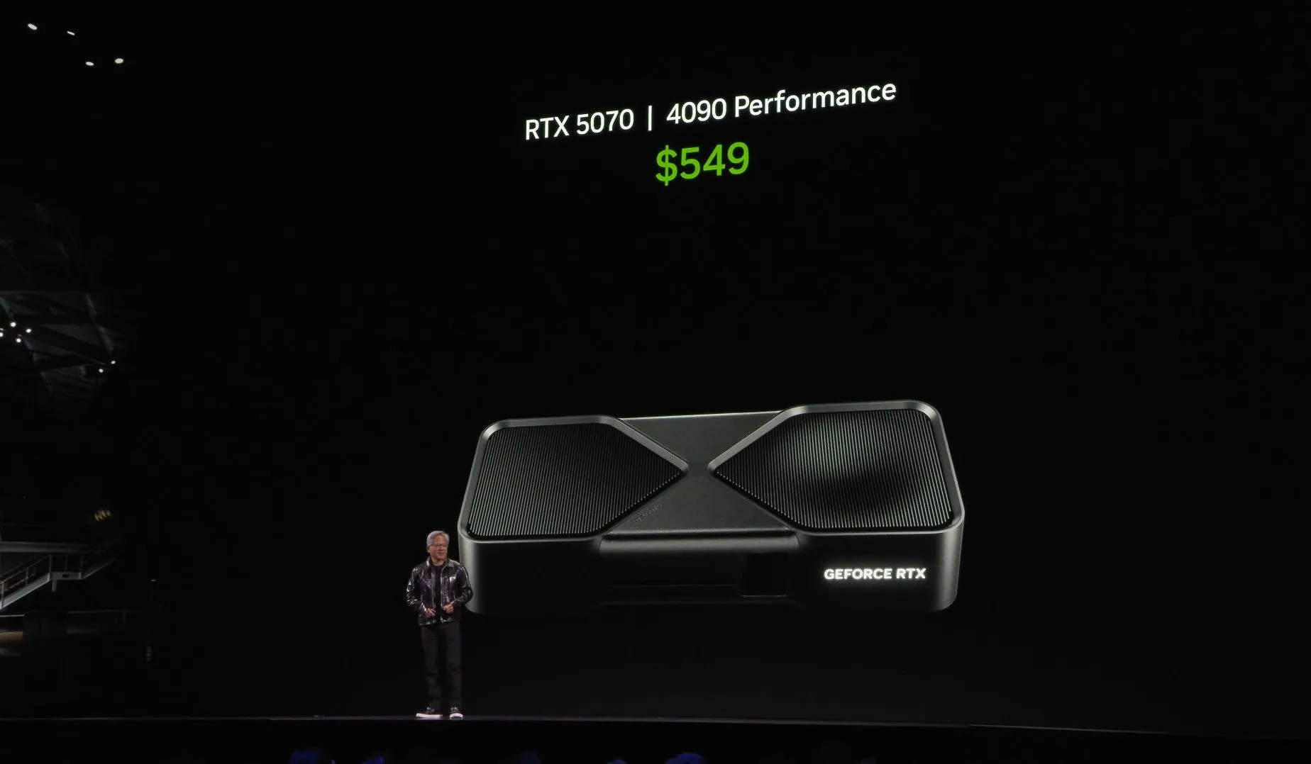 NVIDIA giới thiệu card đồ họa RTX 5070 tại sự kiện CES 2025