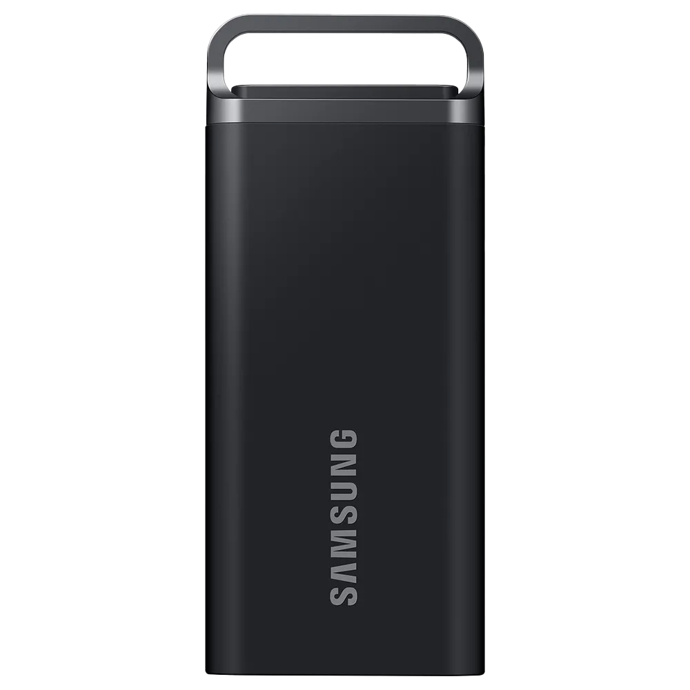 Ổ cứng SSD di động Samsung T5 Evo màu đen, thiết kế nhỏ gọn và hiện đại