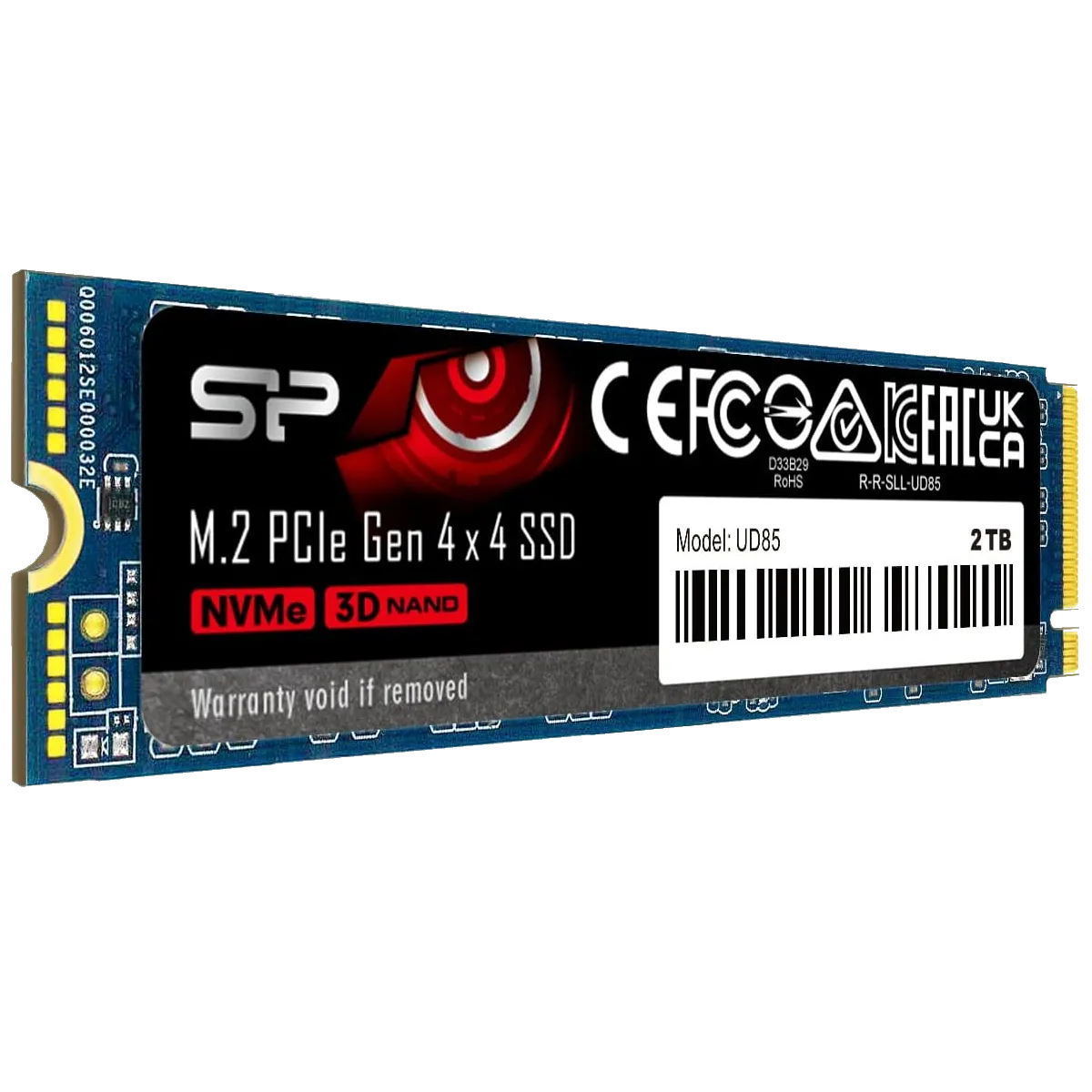 Ổ cứng SSD NVMe Silicon Power 2TB UD85 Gen4 PCIe M.2