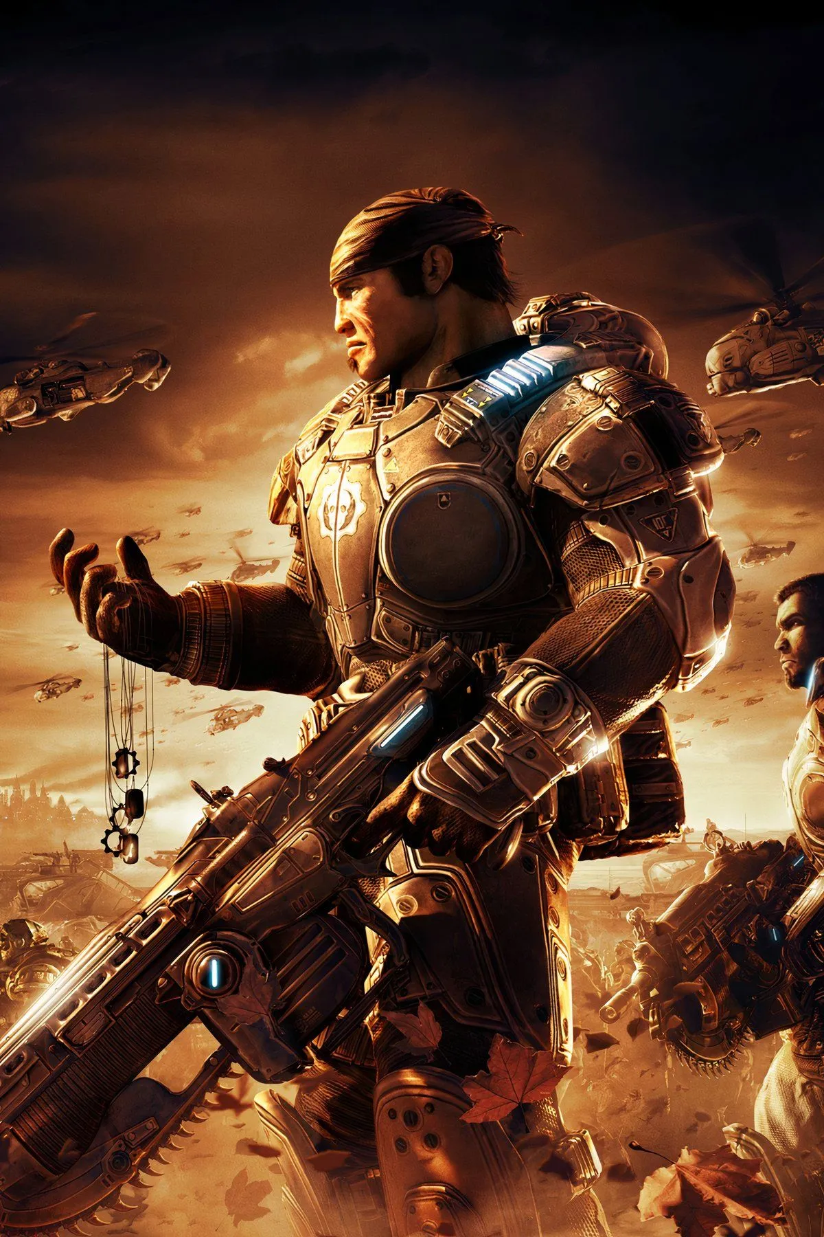 Phân cảnh hành động kịch tính trong Gears of War 2, game bắn súng góc nhìn thứ ba cổ điển