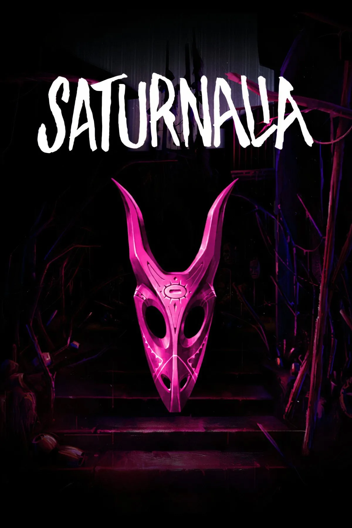 Phong cách đồ họa độc đáo của game kinh dị Saturnalia, tạo cảm giác rợn người và bí ẩn.