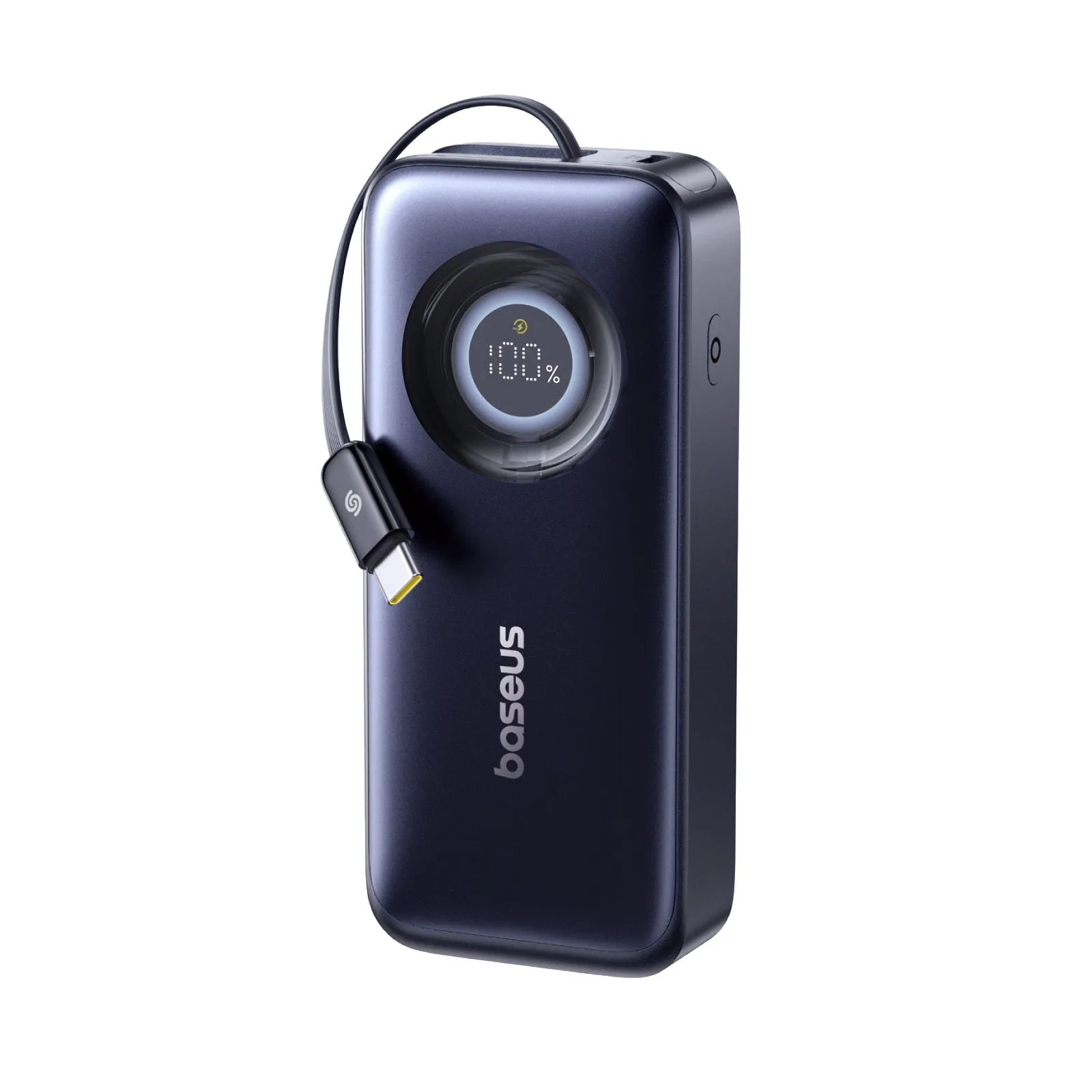 Pin sạc dự phòng Baseus EnerCore CR11 20000mAh với màn hình hiển thị và cáp USB-C rút gọn