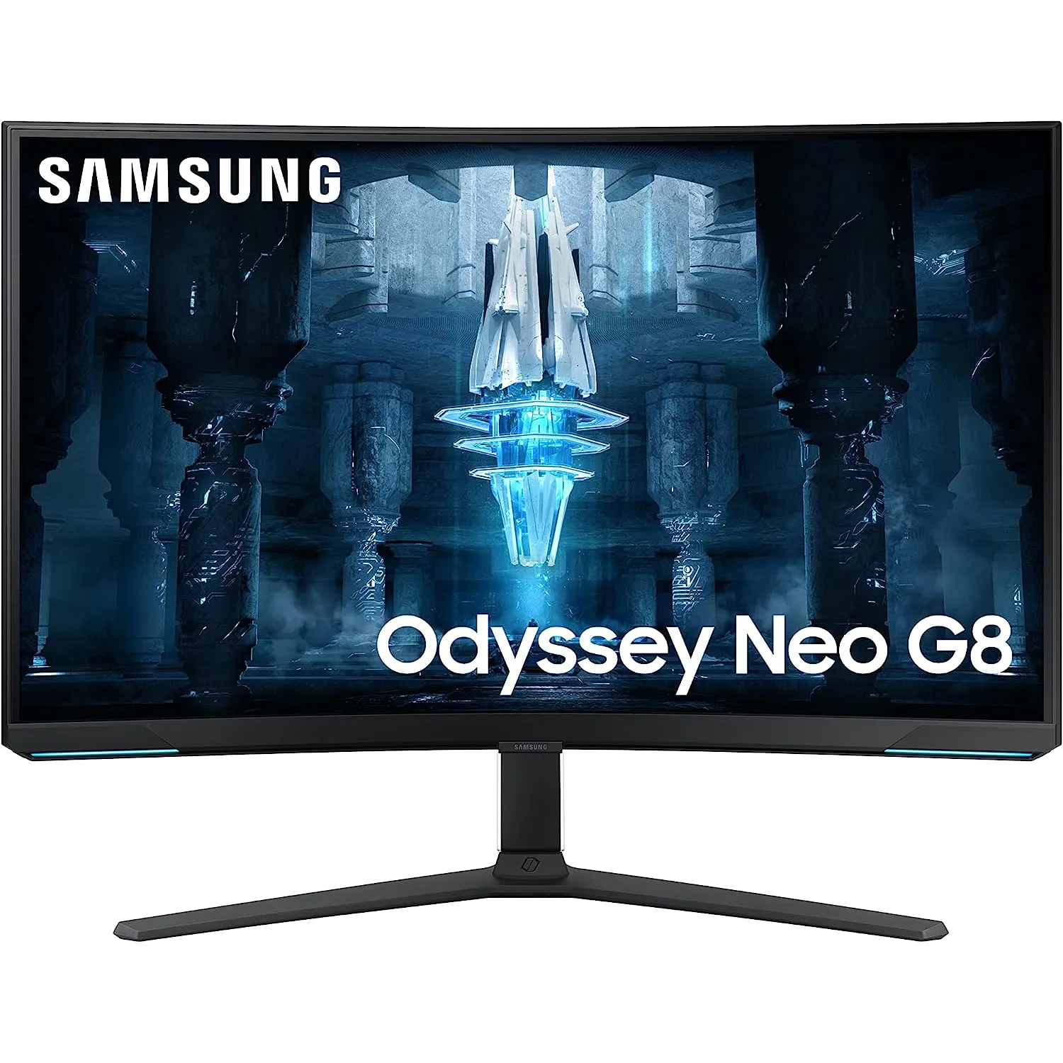 Render chi tiết màn hình Samsung Odyssey Neo G8 cong 1000R