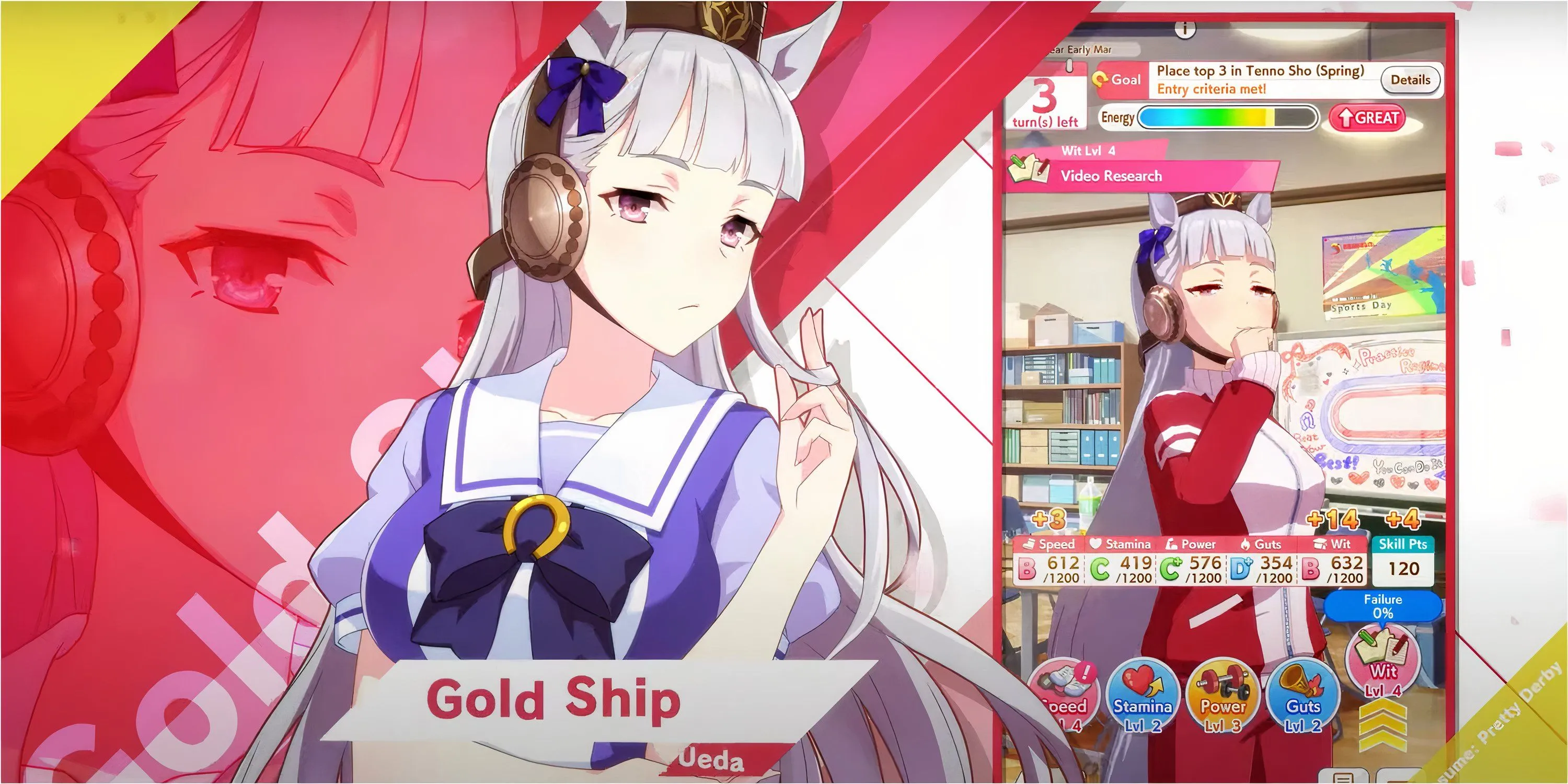 Sân khấu biểu diễn idol sau mỗi cuộc đua trong Umamusume Pretty Derby