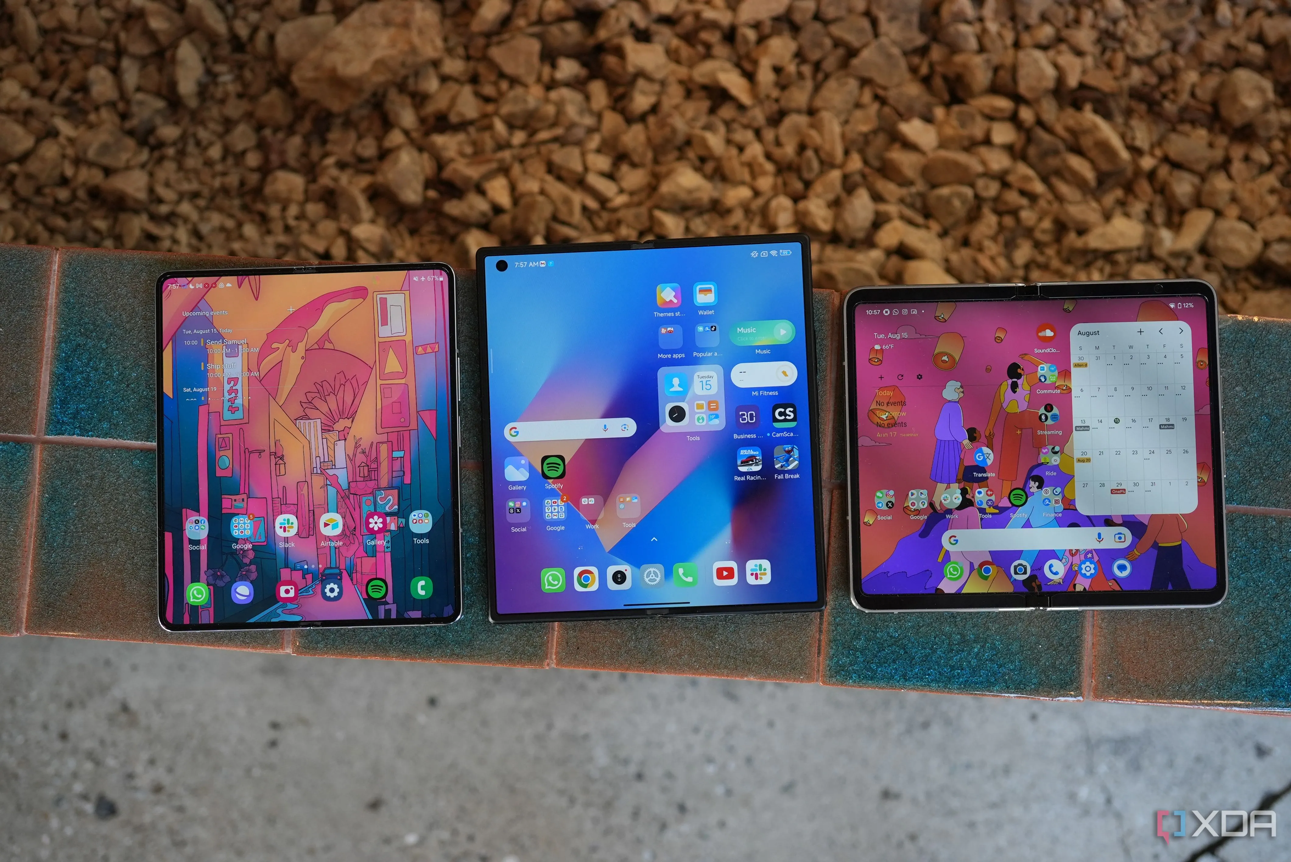 So sánh các mẫu điện thoại gập hàng đầu: Samsung Galaxy Z Fold 5, Google Pixel Fold và Xiaomi Mix Fold 3