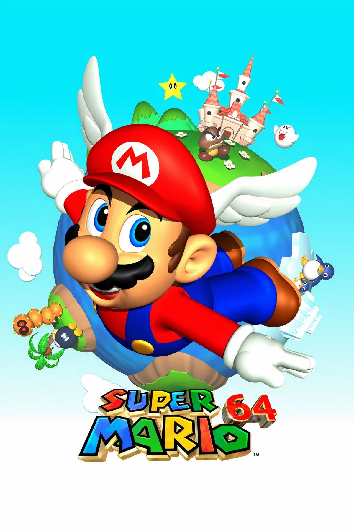 Super Mario 64 là tựa game 3D platformer kinh điển ra mắt cùng Nintendo 64