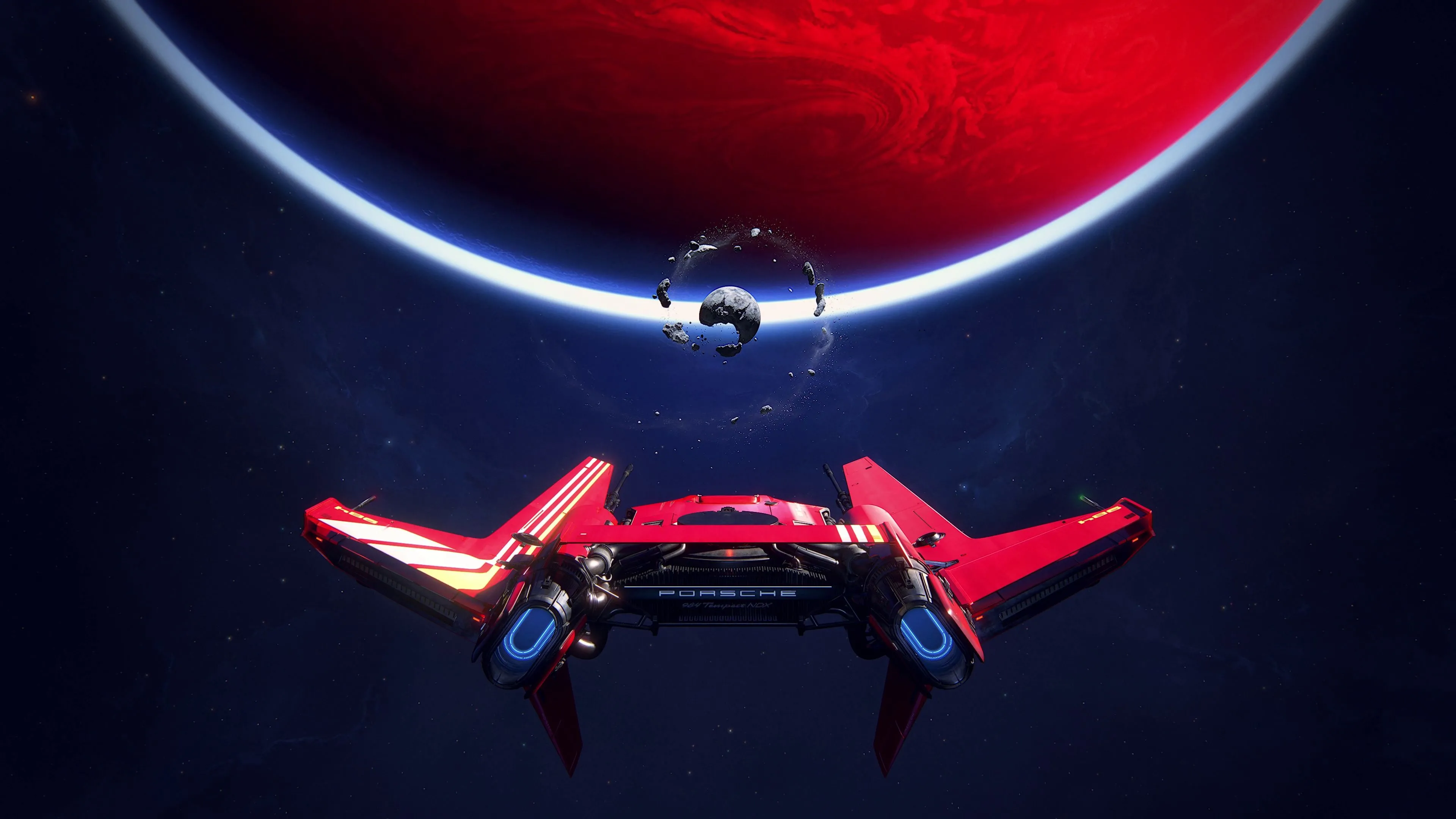 Tàu vũ trụ mang nhãn hiệu Porsche xuất hiện trong trailer Intergalactic: The Heretic Prophet, gây lo ngại về quảng cáo sản phẩm