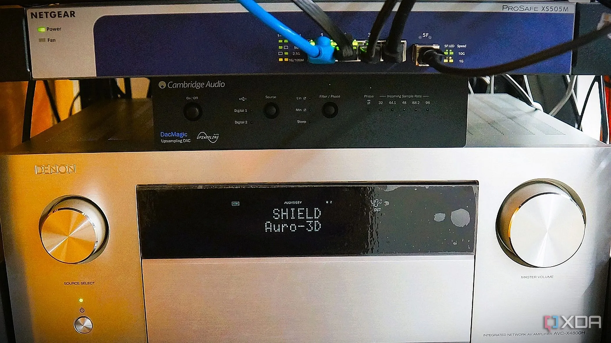 Thiết bị chuyển mạch Ethernet 10 Gigabit được tích hợp vào hệ thống giải trí gia đình