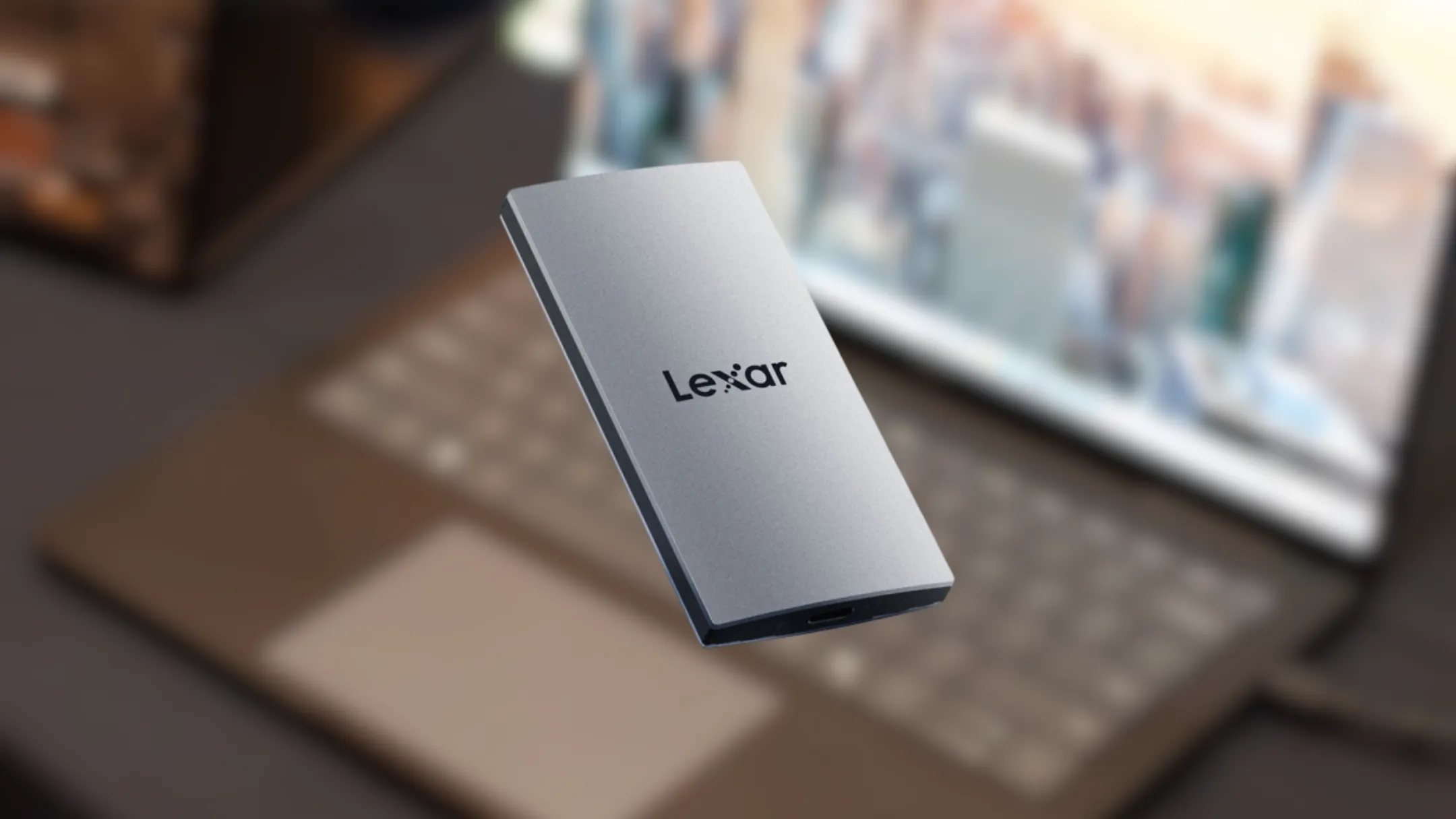 Thiết kế bền bỉ của ổ cứng SSD di động Lexar ES3 chống sốc hiệu quả