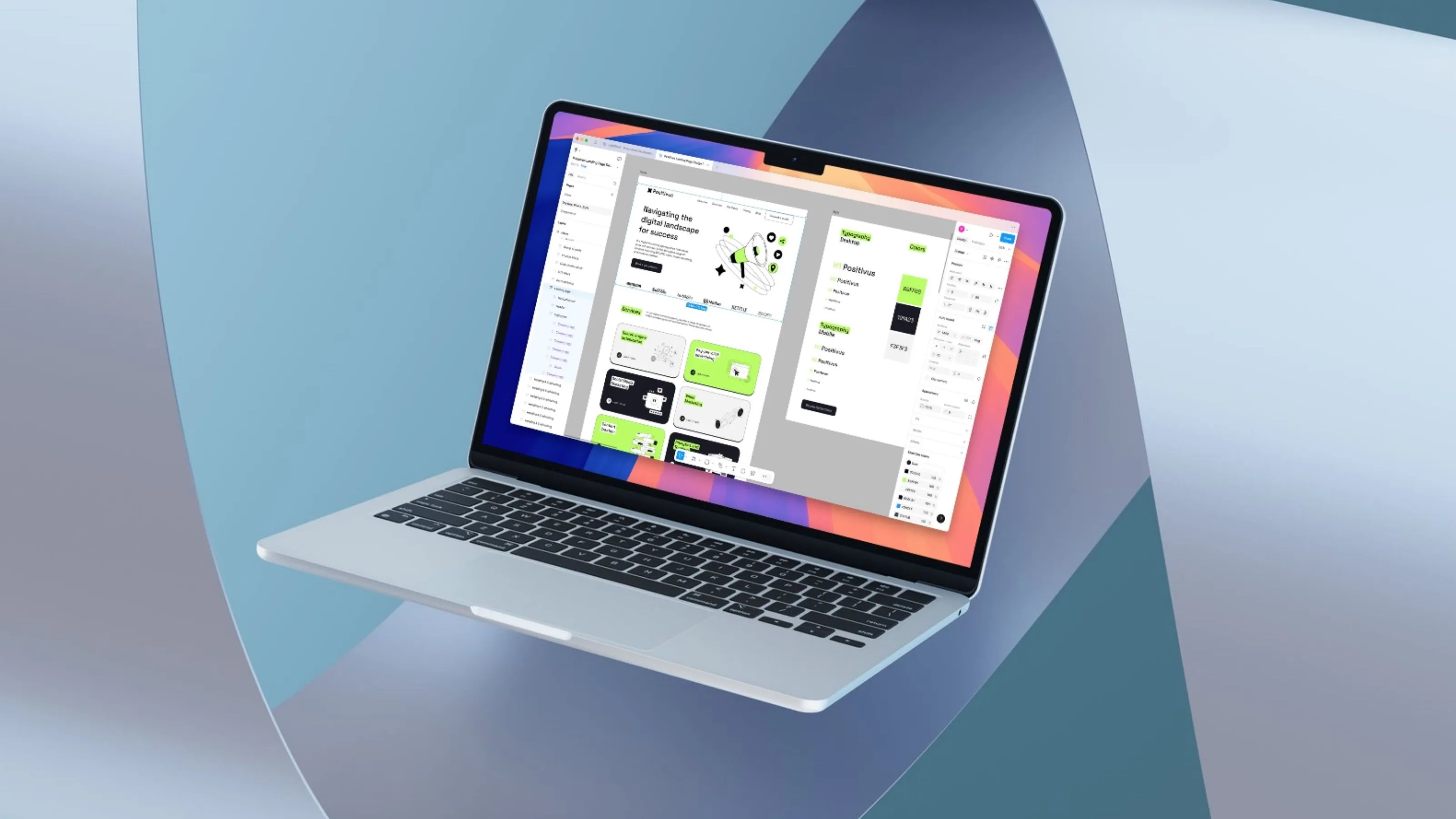Thiết kế một nguyên mẫu trang web trong Figma