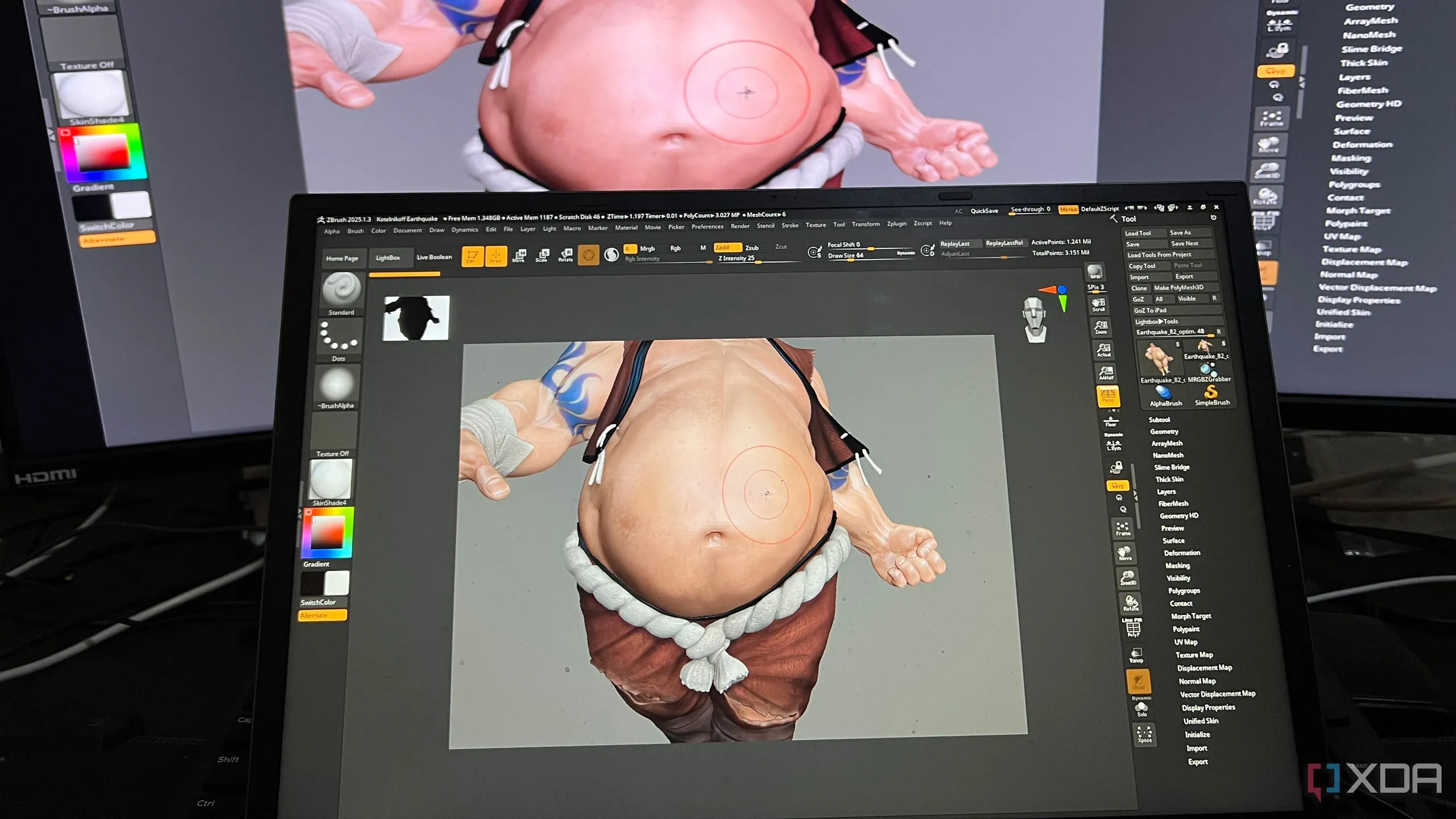 Thiết kế và điêu khắc mô hình 3D trên máy tính, giai đoạn chuẩn bị quan trọng trước khi in 3D để tối ưu vật liệu.