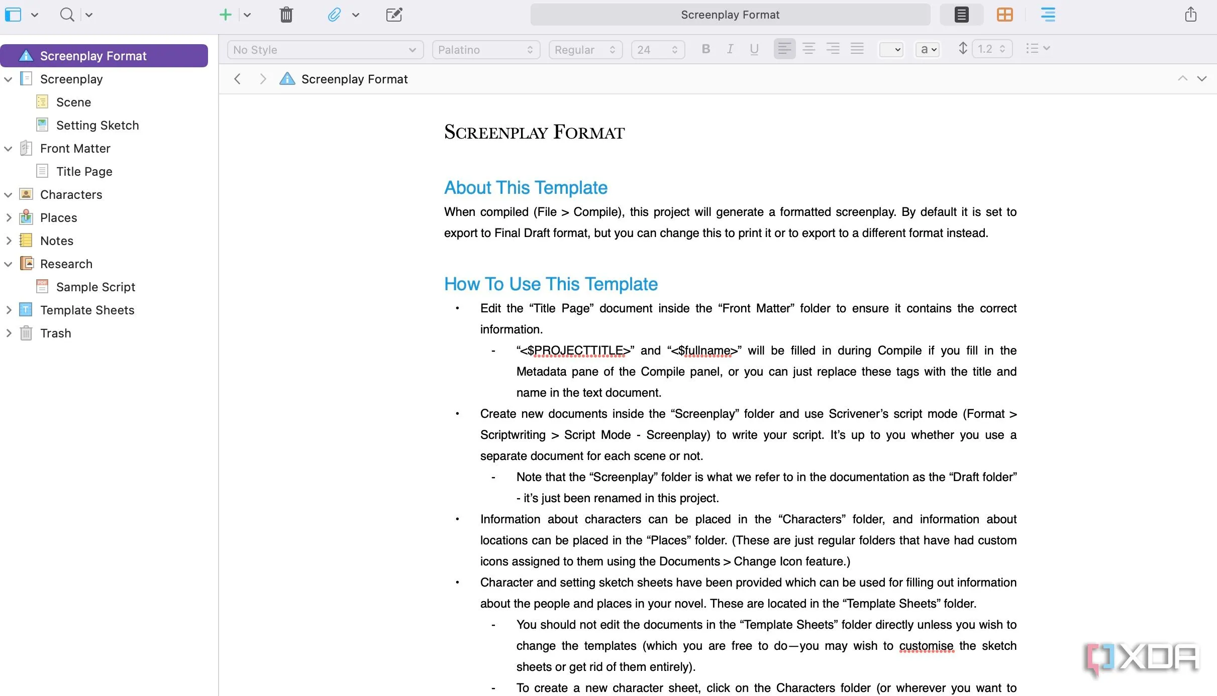 Tính tương thích đa nền tảng của phần mềm viết lách Scrivener trên Windows và macOS
