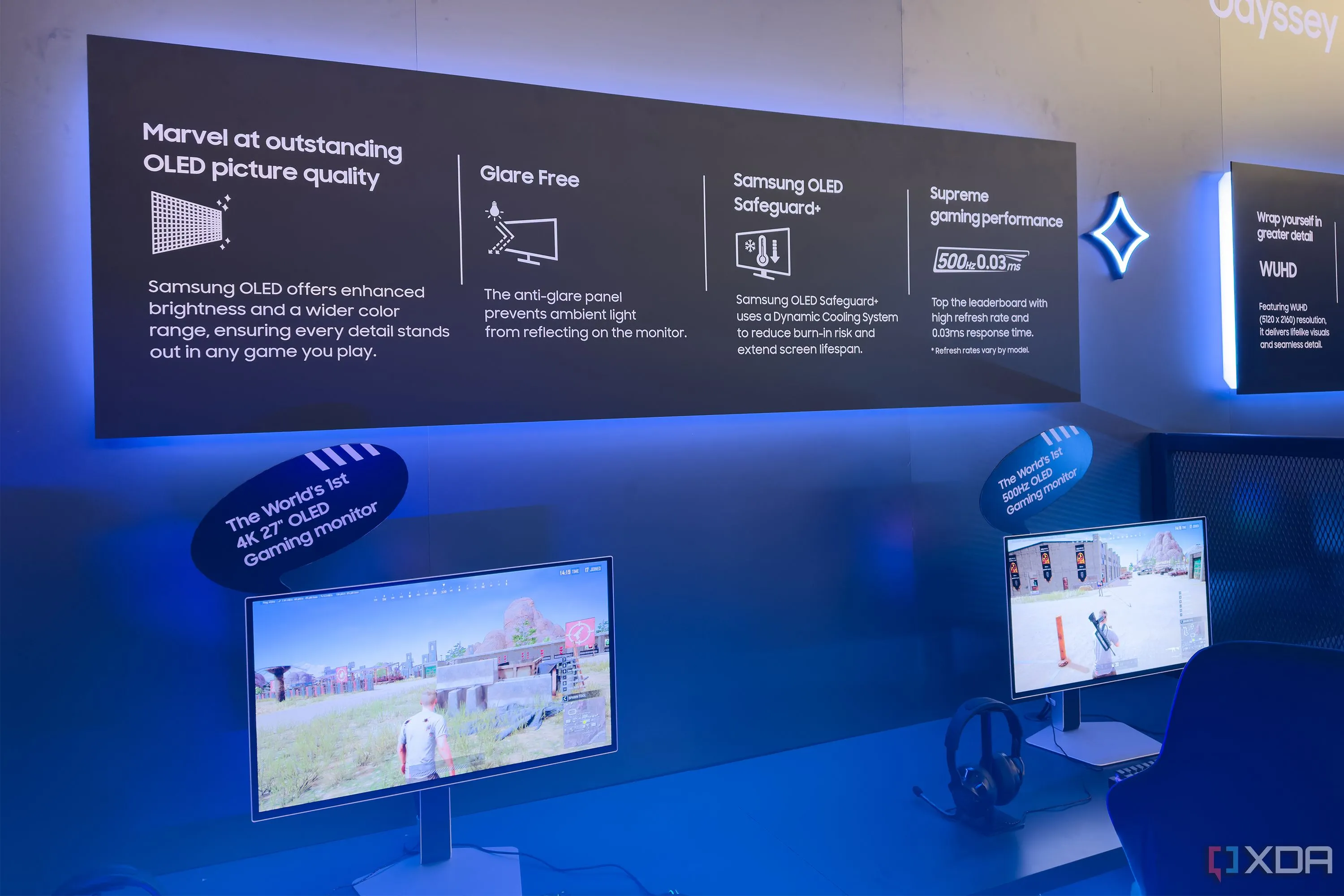 Tổng quan thông số kỹ thuật các màn hình gaming Samsung tại CES 2025