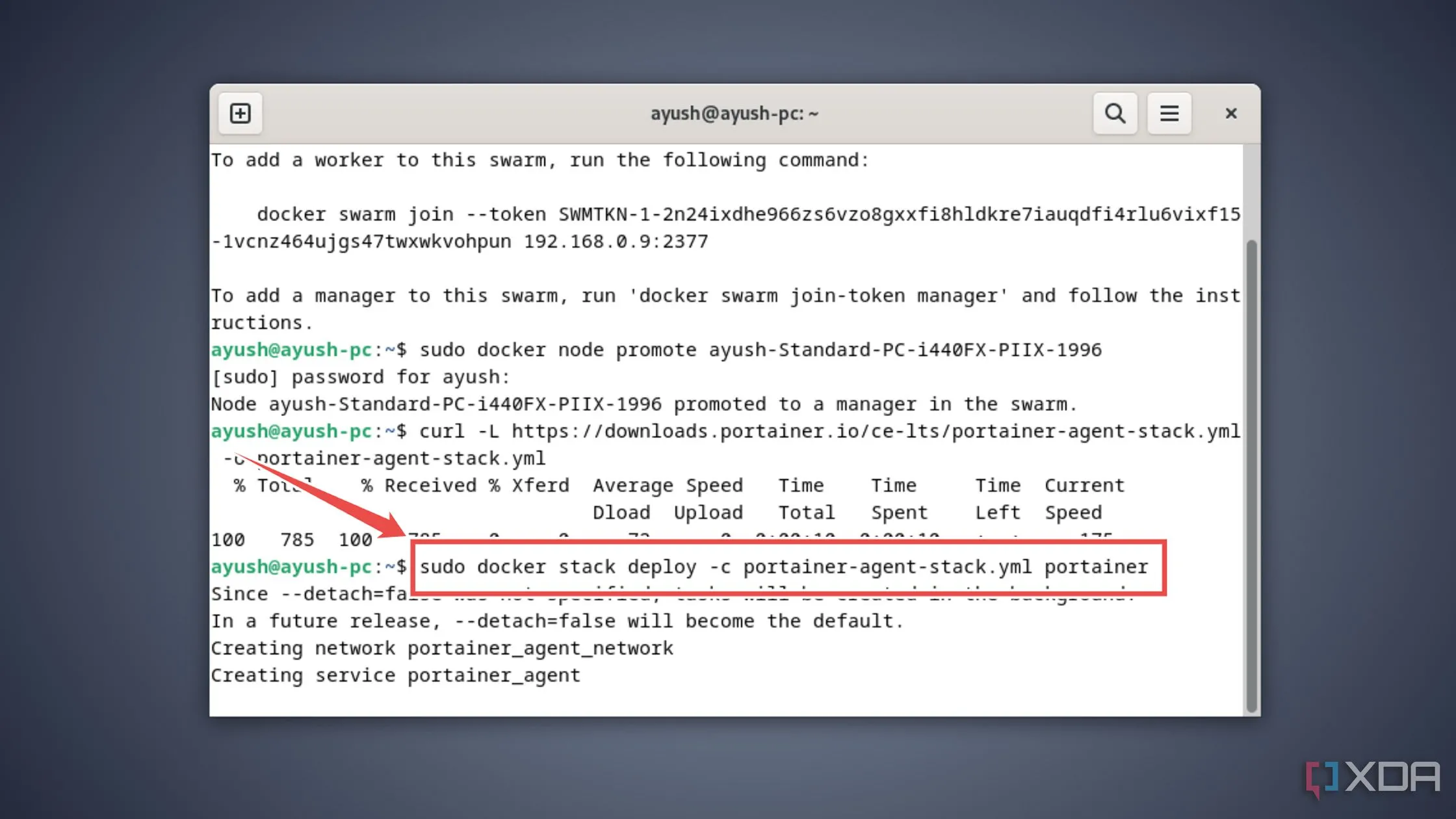Triển khai Portainer lên cụm Docker Swarm bằng docker stack deploy
