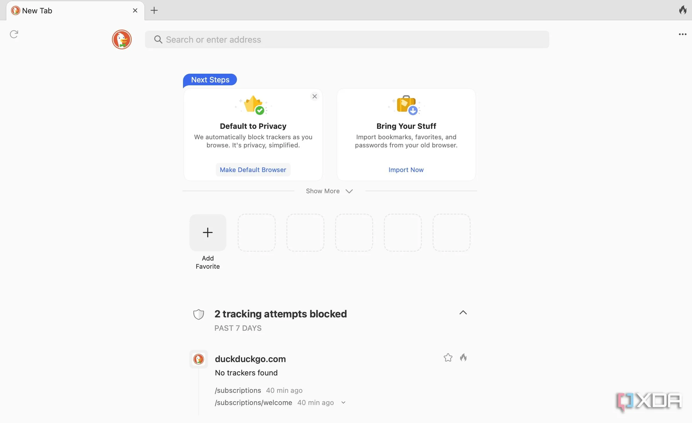 Trình duyệt web DuckDuckGo