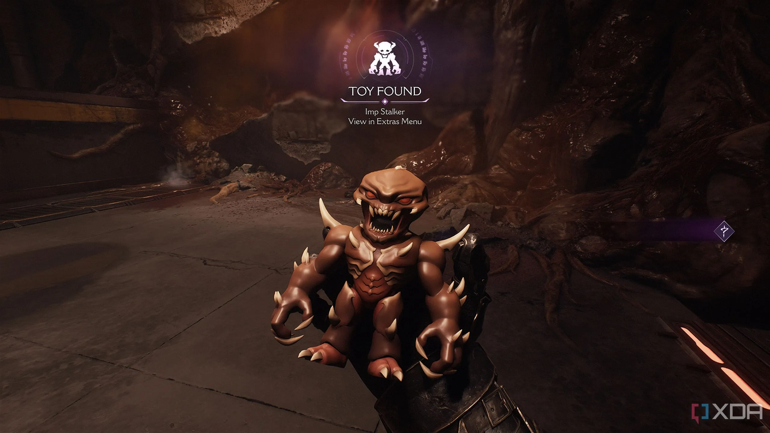 Vật phẩm đồ chơi Imp Stalker để sưu tầm trong Doom The Dark Ages