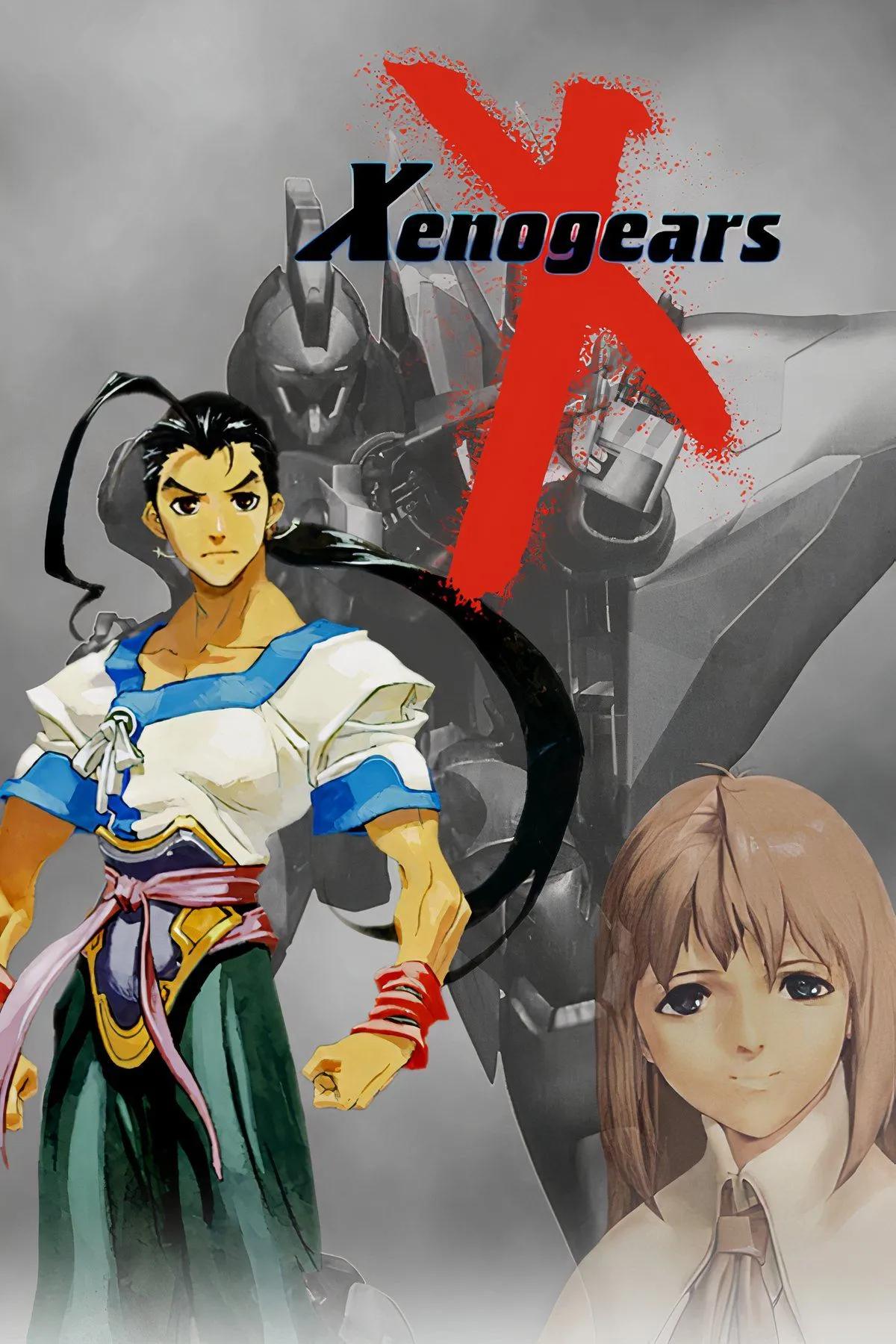 Xenogears: Nhân vật Fei Fong Wong và robot Gear