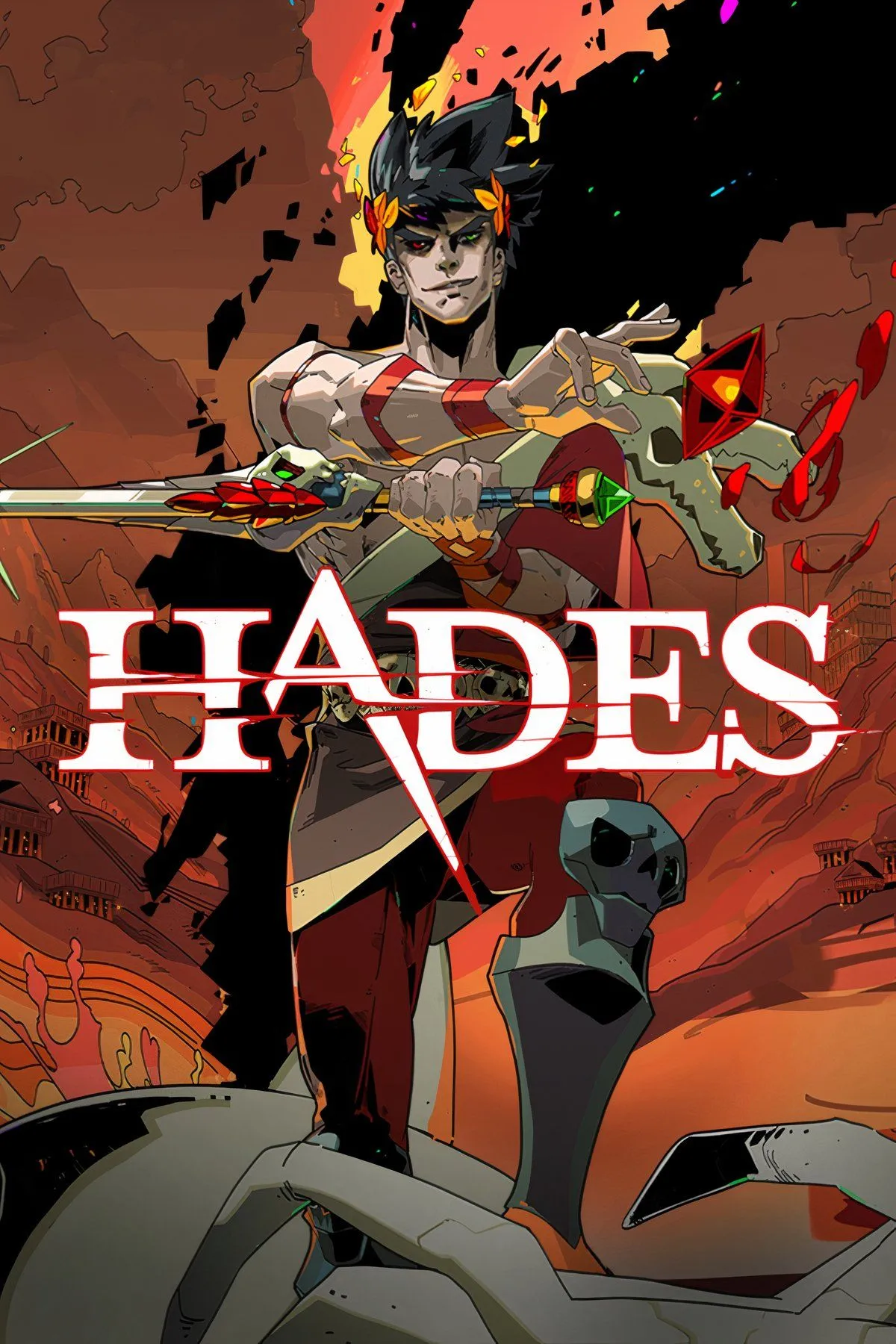 Zagreus, con trai Hades, chiến đấu trong địa ngục của game roguelike Hades